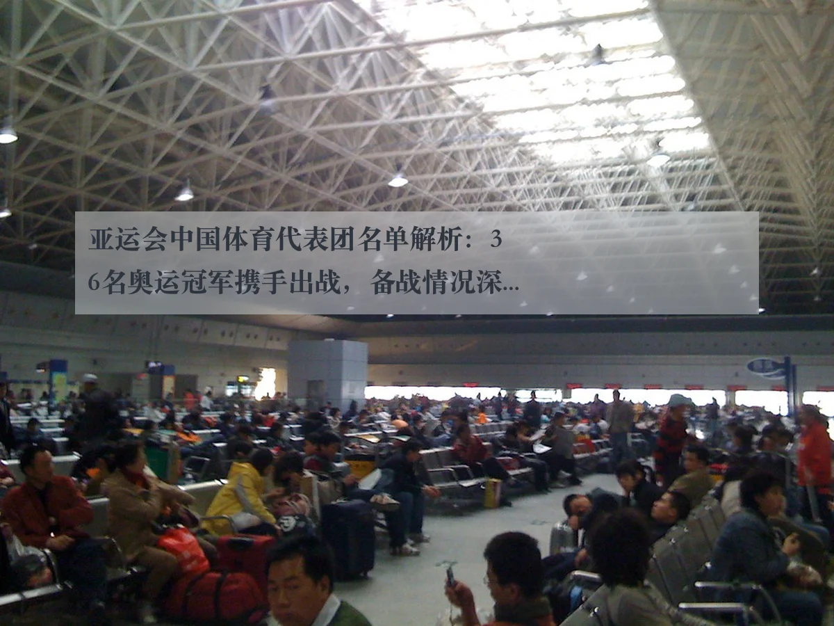 亚运会中国体育代表团名单解析：36名奥运冠军携手出战，备战情况深入分析